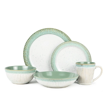 Factory Direct Modern Ceramic Dinner Dishes & Plates Porcelain Dishes Crockery Dinnerware Sets