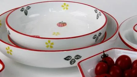 Conjuntos de talheres de porcelana real personalizados com design personalizado